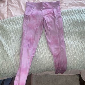 tie dye yoga pants